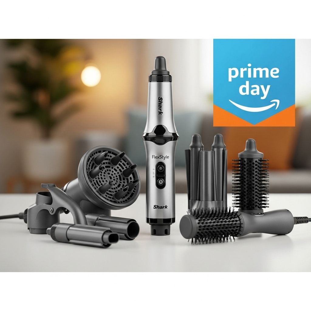 Unlock salon-quality hair at home with the Shark FlexStyle Air Drying & Styling System, now on sale for Black Friday 2023.