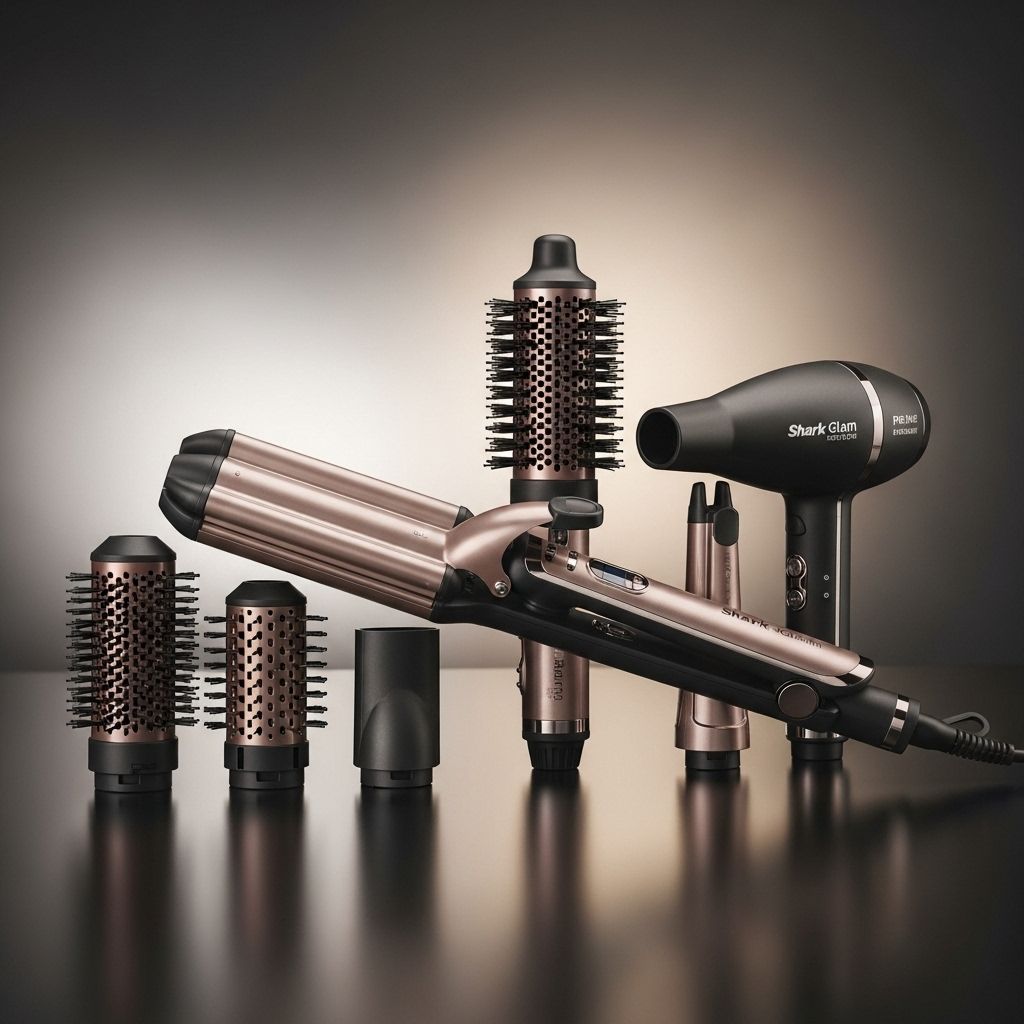 Experience fast styling, healthy shine, and inclusive technology with the Shark Glam, the all-in-one solution for every hair type.