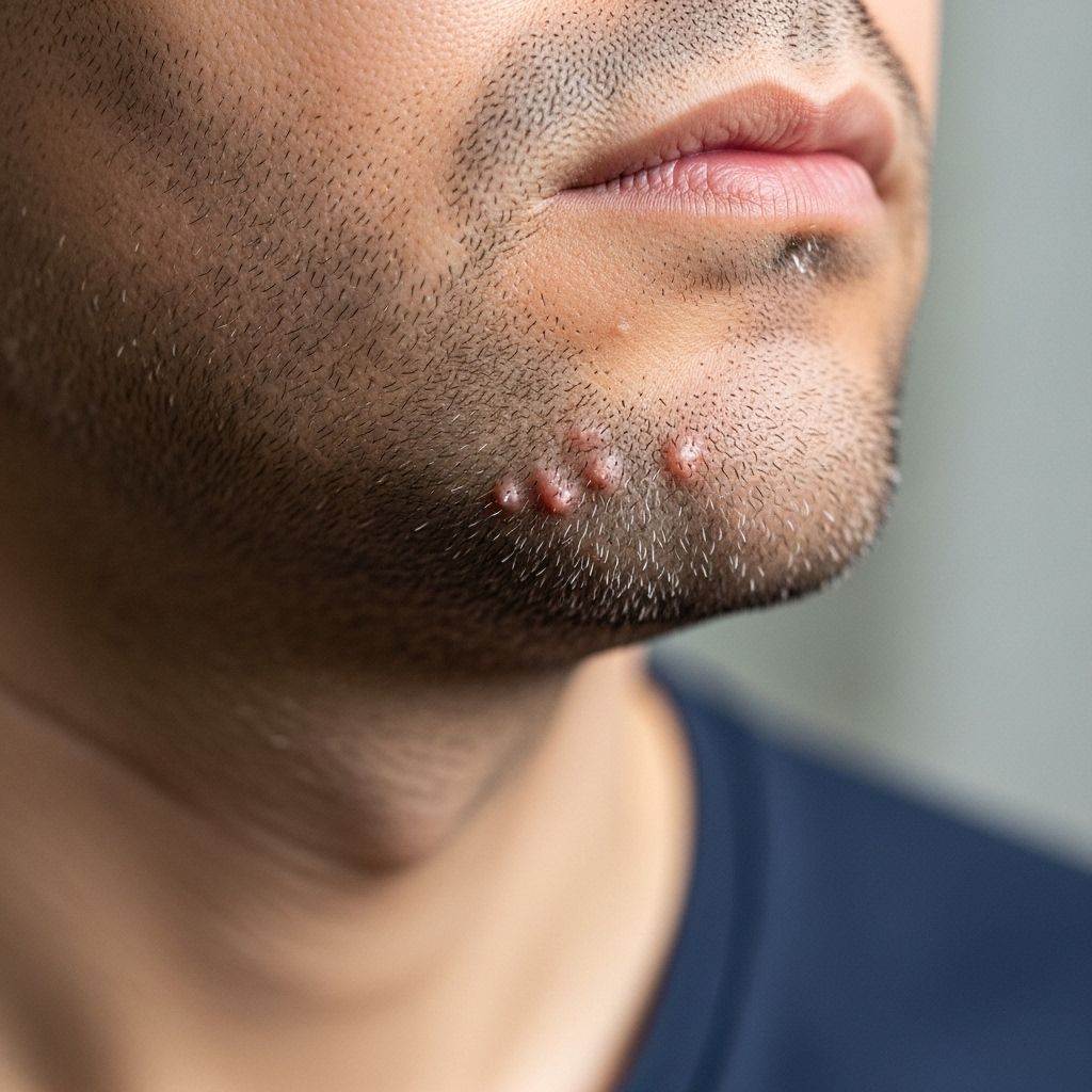 Shaving Rash Persists & Scars (Pseudofolliculitis): Causes, Prevention, and Treatment Strategies for Long-lasting Skin Health Gentle grooming habits and tailored care soothe irritation for smoother, healed skin.