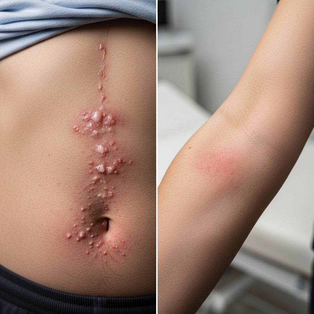 Understand the unique signs of nerve-related blisters and when to seek medical care.