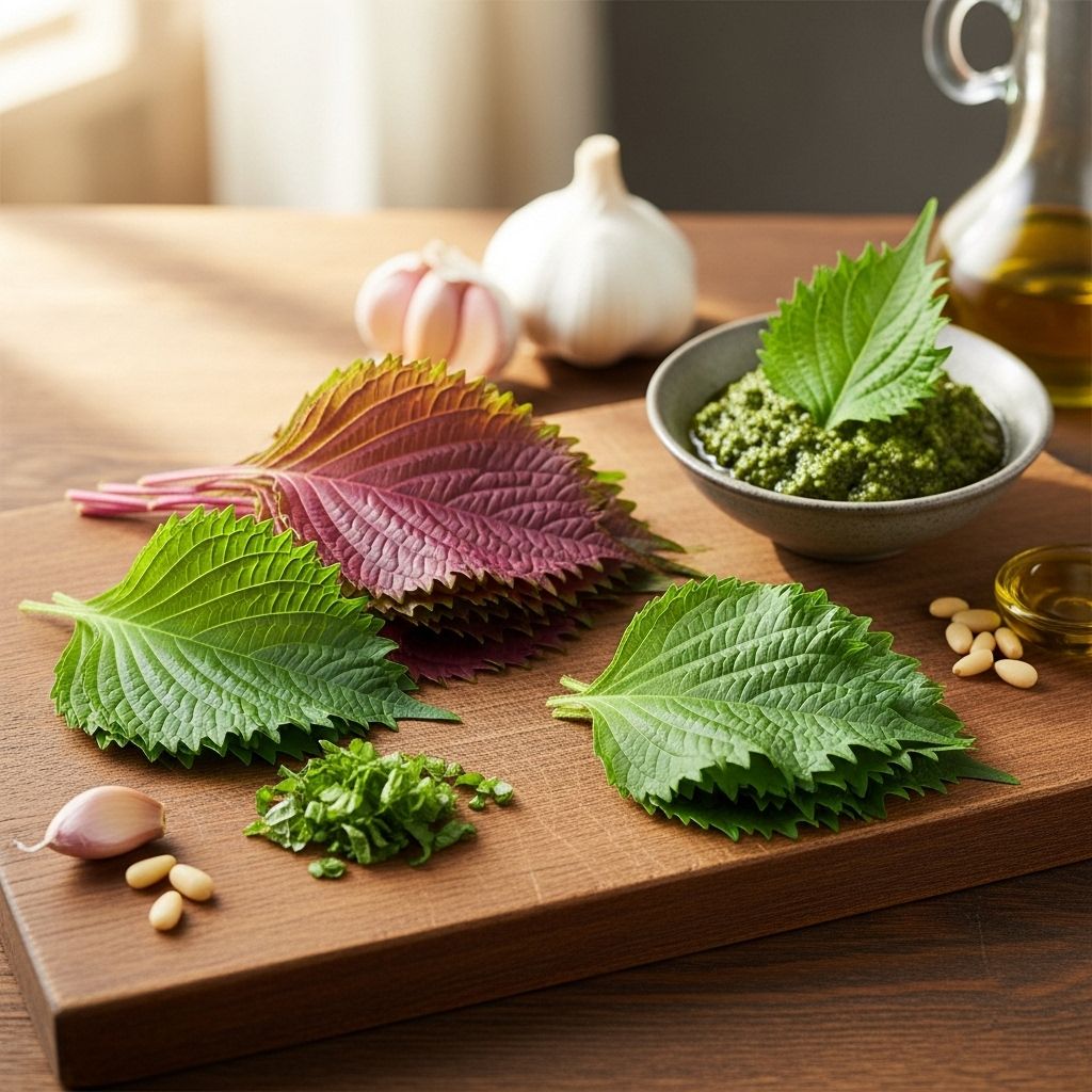 This aromatic herb adapts from sushi garnishes to dishes enjoyed around the globe.
