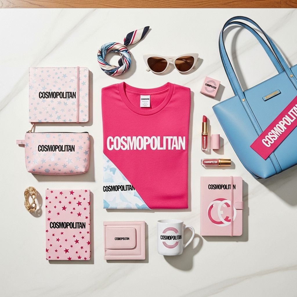 Explore the exclusive Cosmopolitan merch collection—chic fashion pieces with a playful twist, perfect for every fan and every mood.