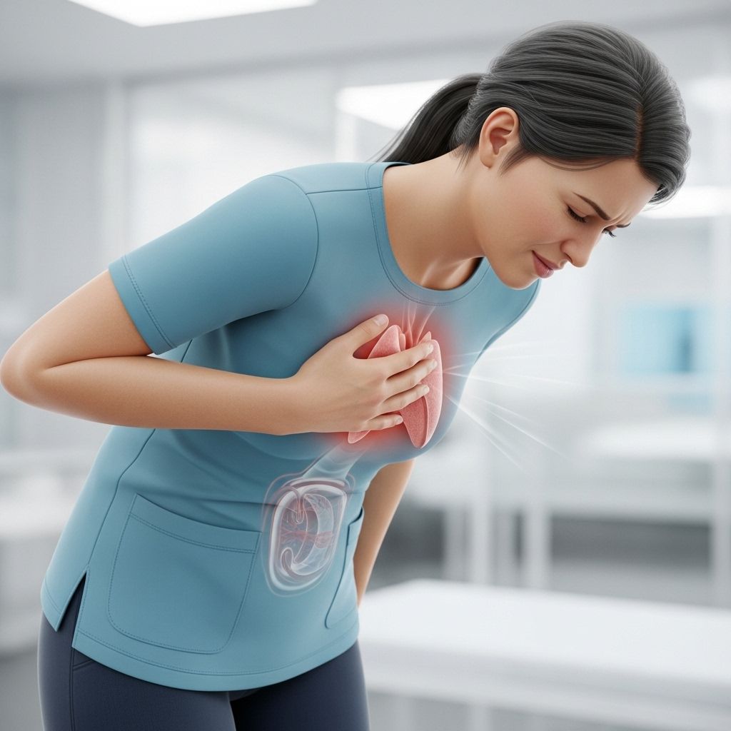 Shortness of Breath When Bending Over: Causes, Diagnosis, and Management Get to know why shortness of breath when bending over, or bendopnea, signals heart and lung issues, plus how to address it.