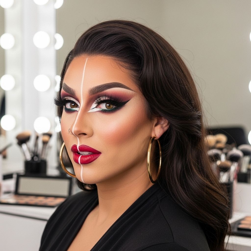 Experience Silky Ganache’s bold, sparkling drag makeup transformation with pro techniques, dazzling details, and signature artistry.
