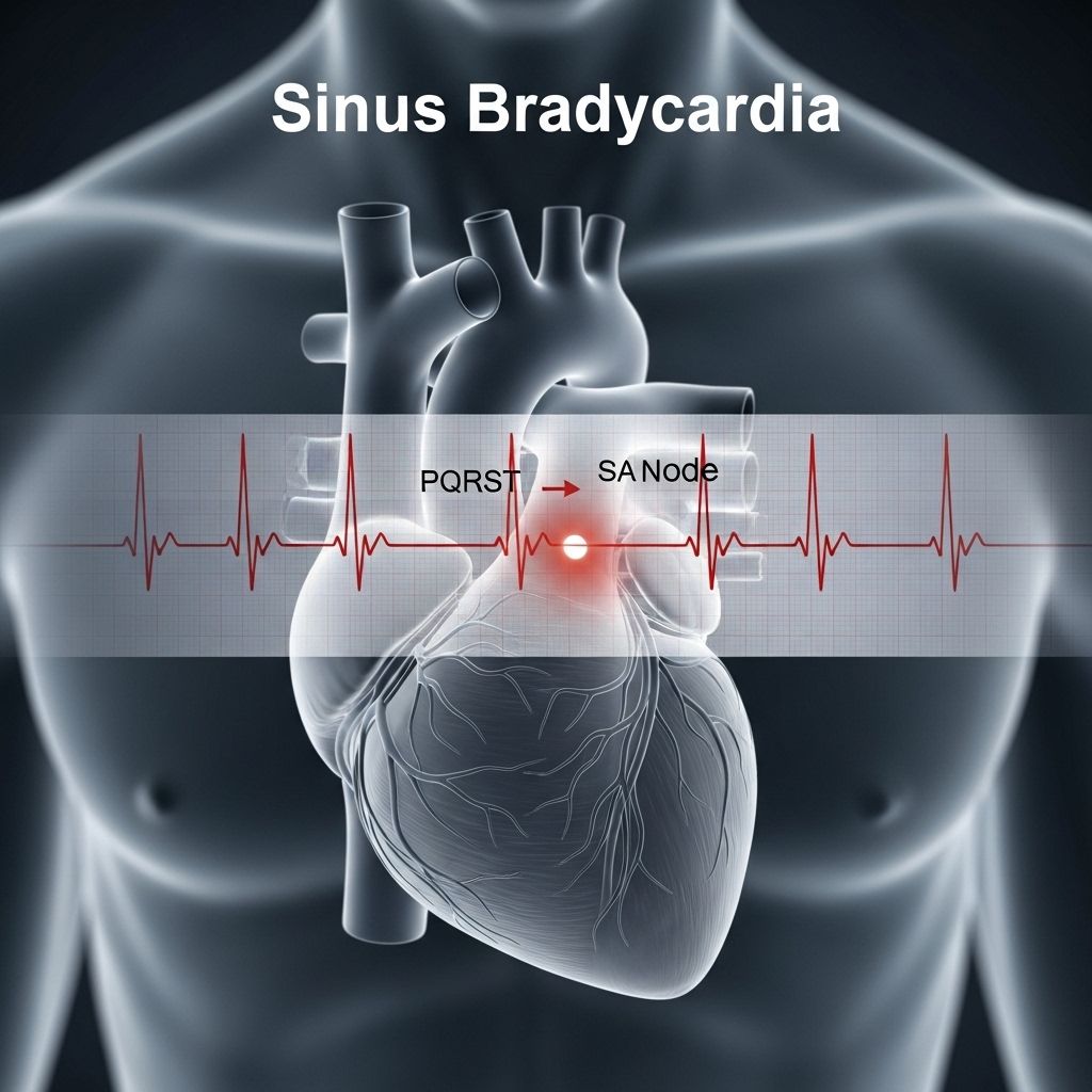 Explore the details of sinus bradycardia, including causes, symptoms, treatments, and when to seek help.