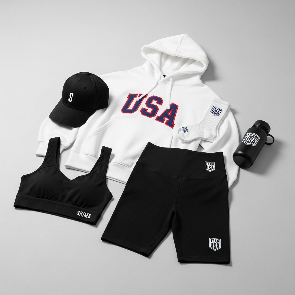 SKIMS 2024 Olympics Collection: The Official Team USA Drop Explore SKIMS' most inclusive Team USA collection ever—uniting athletic performance, comfort, and style for the Paris 2024 Olympics.