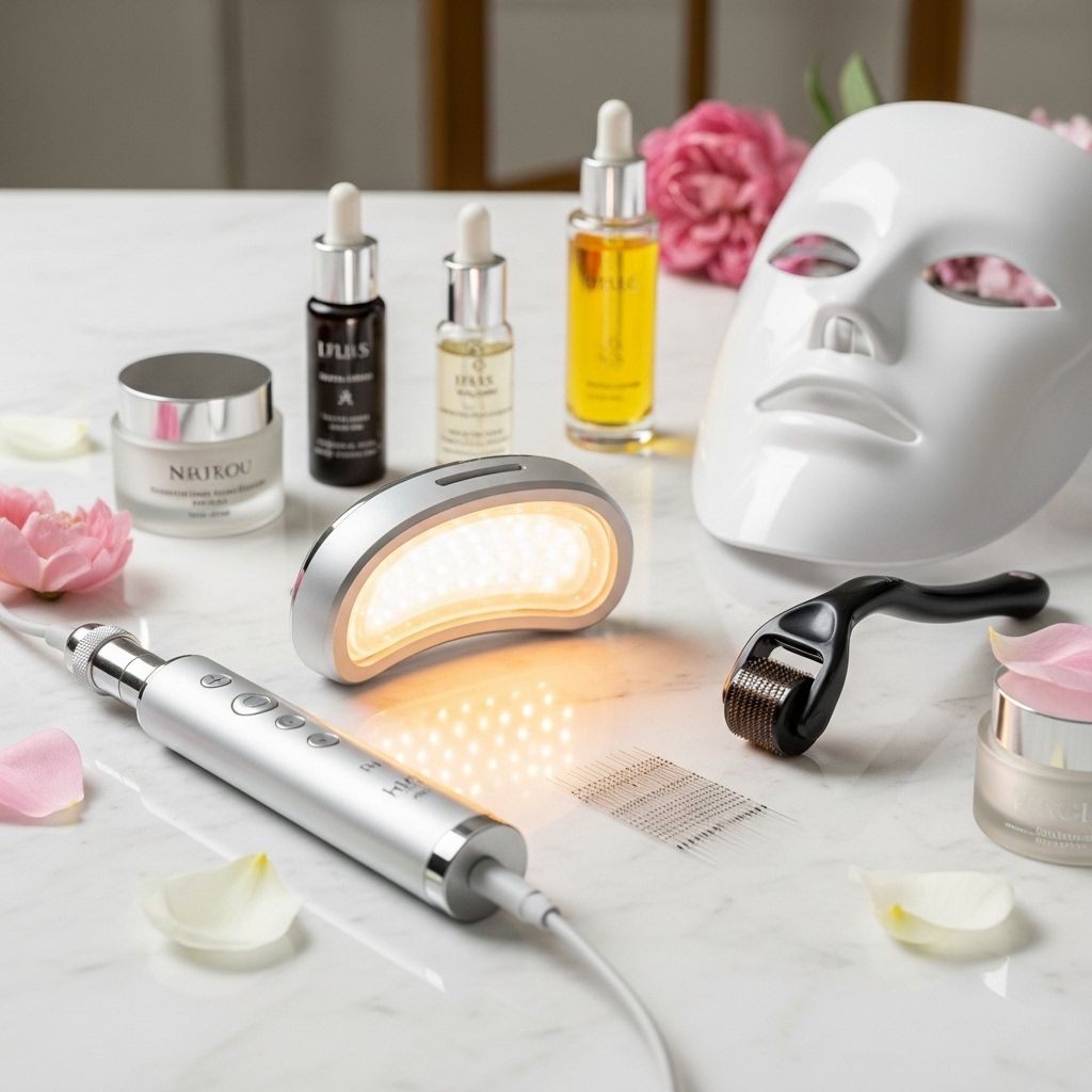 Gentle technologies converge to sculpt, soothe, and rejuvenate skin with visible, cumulative results.