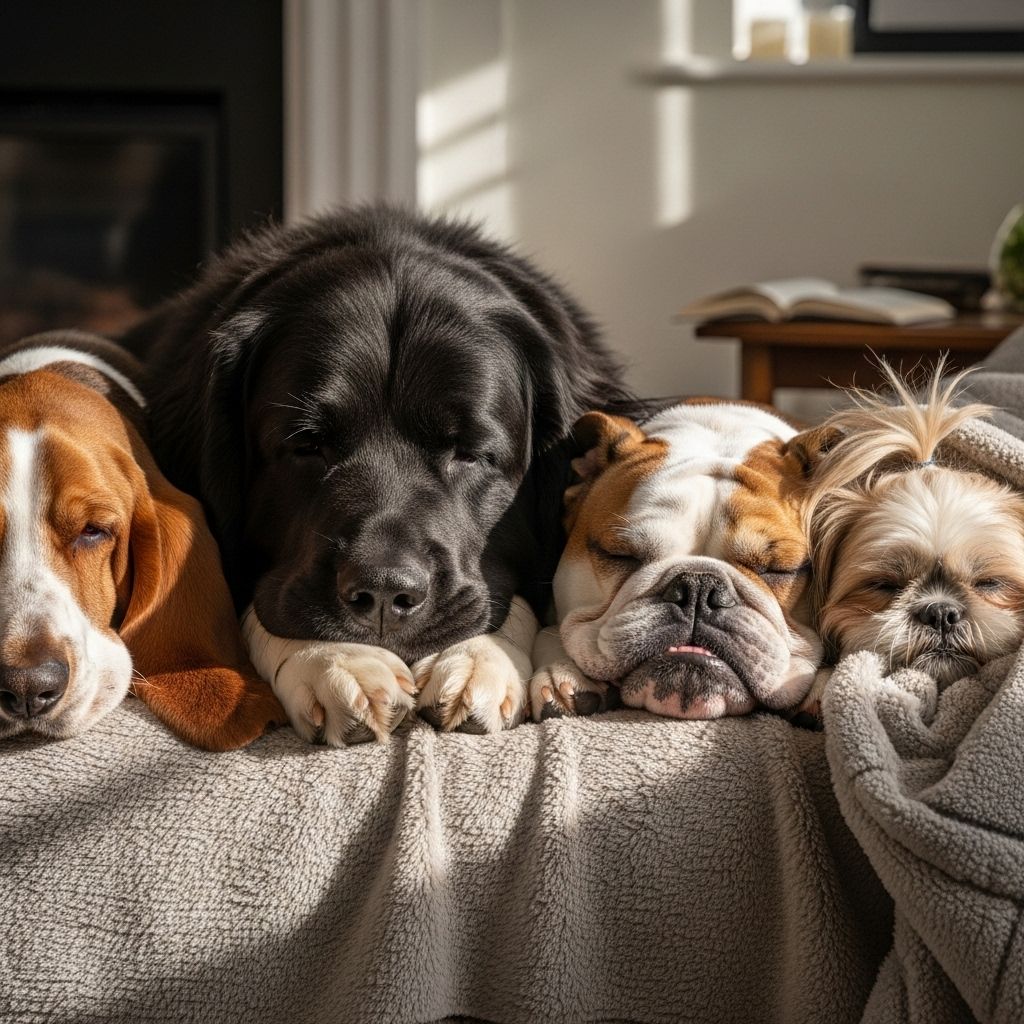 Facial structure affects breathing, so longer quiet naps are vital for some pups’ comfort.