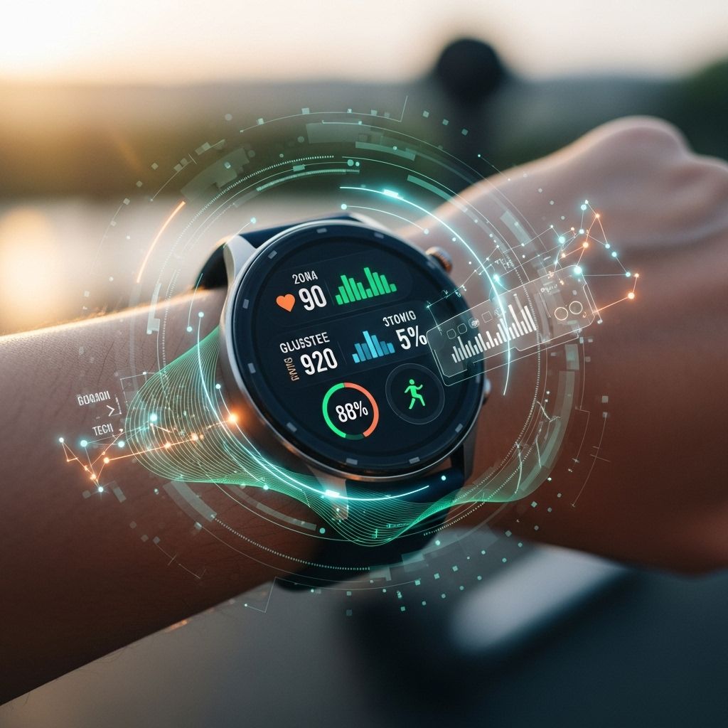 Wearable sensors transform everyday wristgear into a personalized wellness hub.