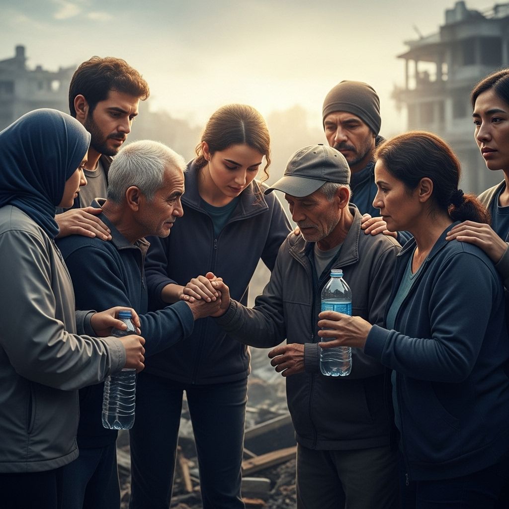 Exploring how social bonds and community networks increase survival, recovery, and resilience during disasters.