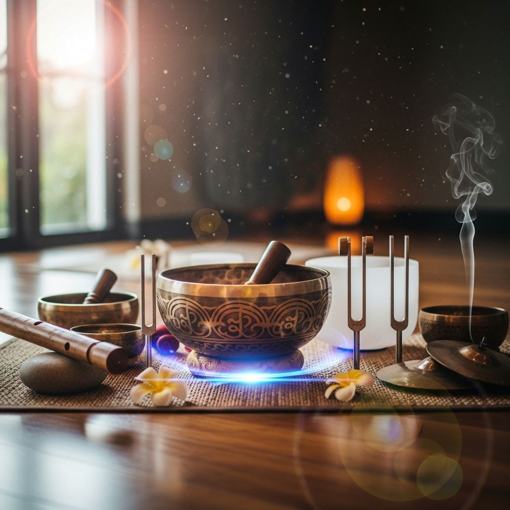 Vibrational harmonies guide you into deeper calm and rejuvenation.