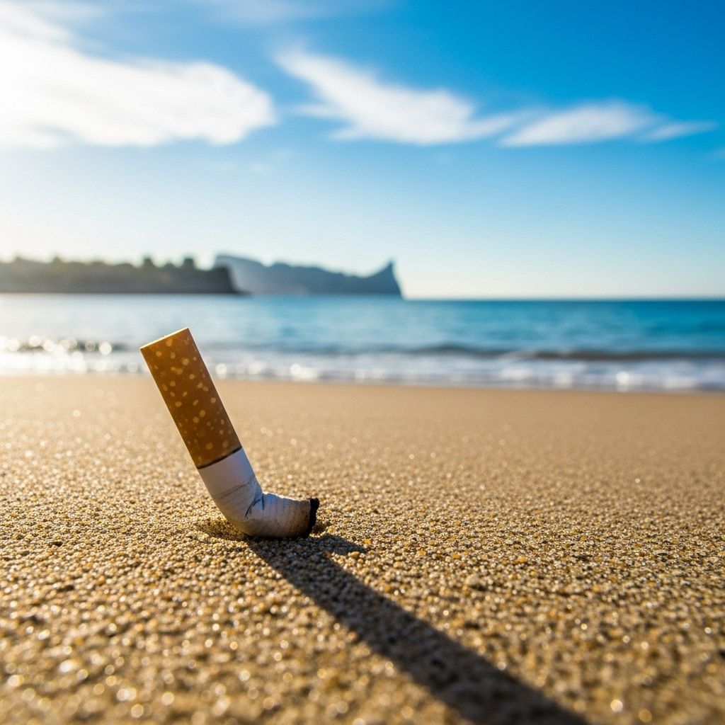 In an EU-first, Spain forces tobacco producers to pay for cleaning up plastic-laden cigarette butts polluting its urban and natural landscapes.