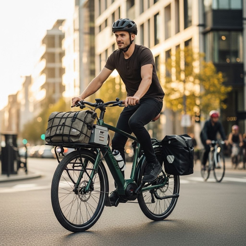 A compact, powerful, and customizable electric cargo bike that redefines city transportation for carrying more, riding further, and adapting to your life.