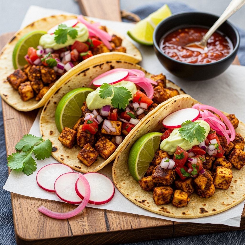 Transform your taco night with these vibrant, spice-packed tofu tacos that deliver irresistible flavor and nourishing plant-based protein.