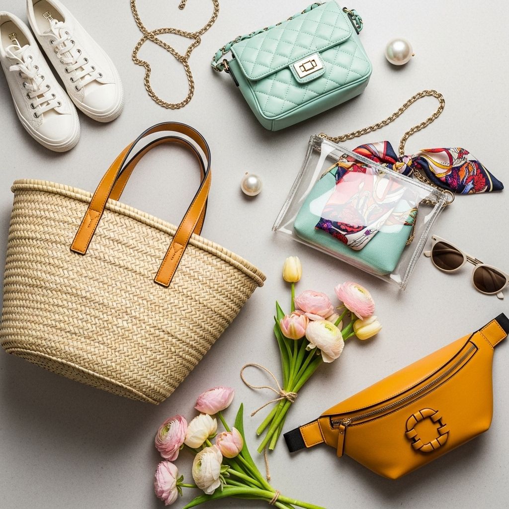 Discover the chicest spring 2019 bag trends, from micro minis and animal prints to structured shapes, bold lanyards, and retro twists—a bag for every personality.