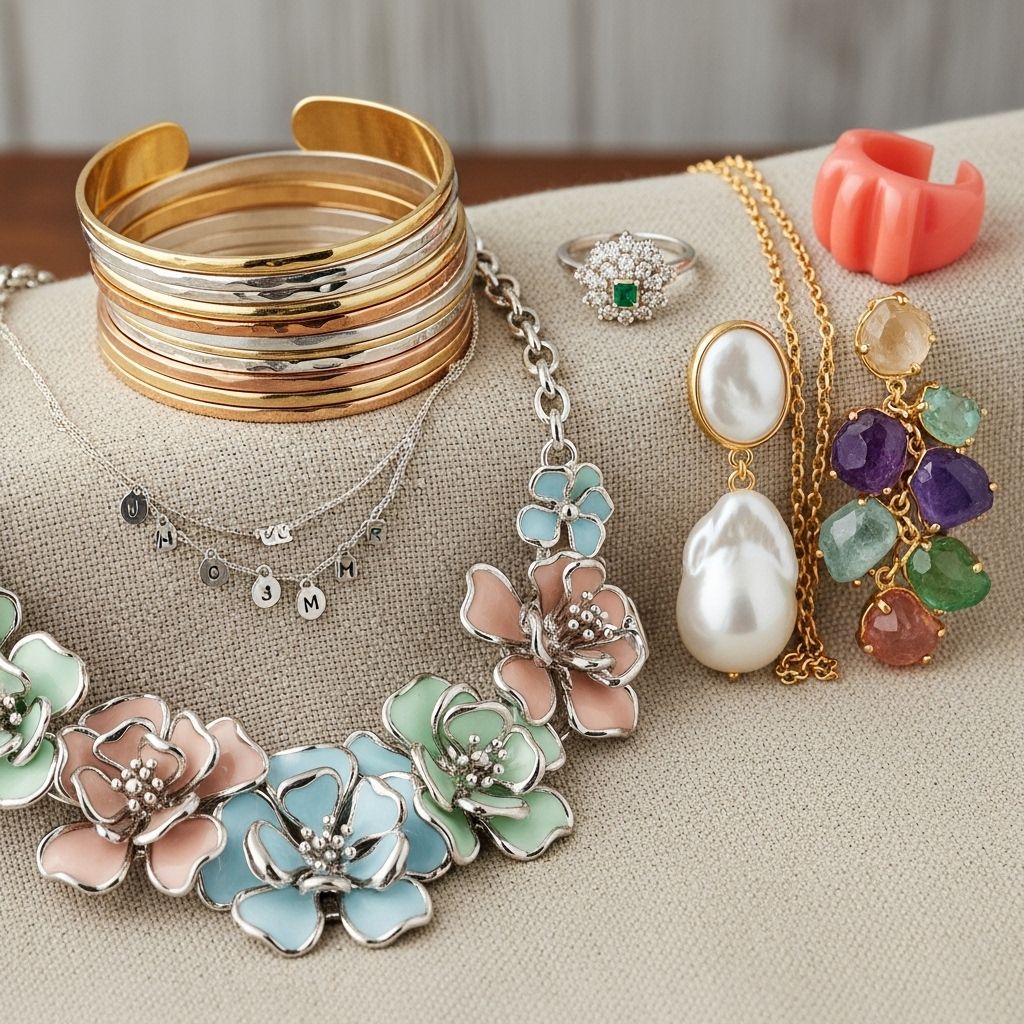 Discover the definitive jewelry trends for Spring 2024—bold statements, playful details, and must-have pieces for your new season look.