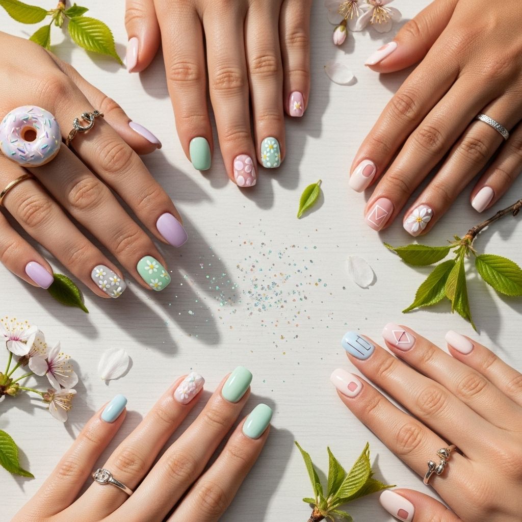 Explore the top spring 2024 nail trends, colors, techniques, and designs shaping the hottest manicures of the season.