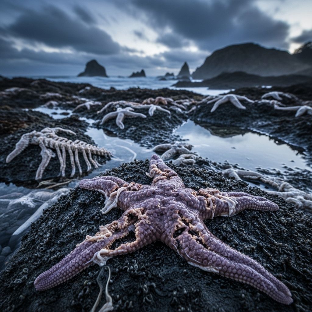 A decade-long ecological crisis is dissolving sea stars and reshaping Pacific coastal ecosystems—scientists are finally closing in on answers.