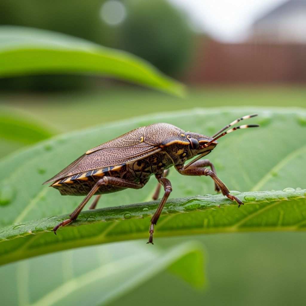Stink Bug Identification: Photos, Species, Prevention, and Control Detailed species traits and lifecycle insights help protect plants and homes year-round.