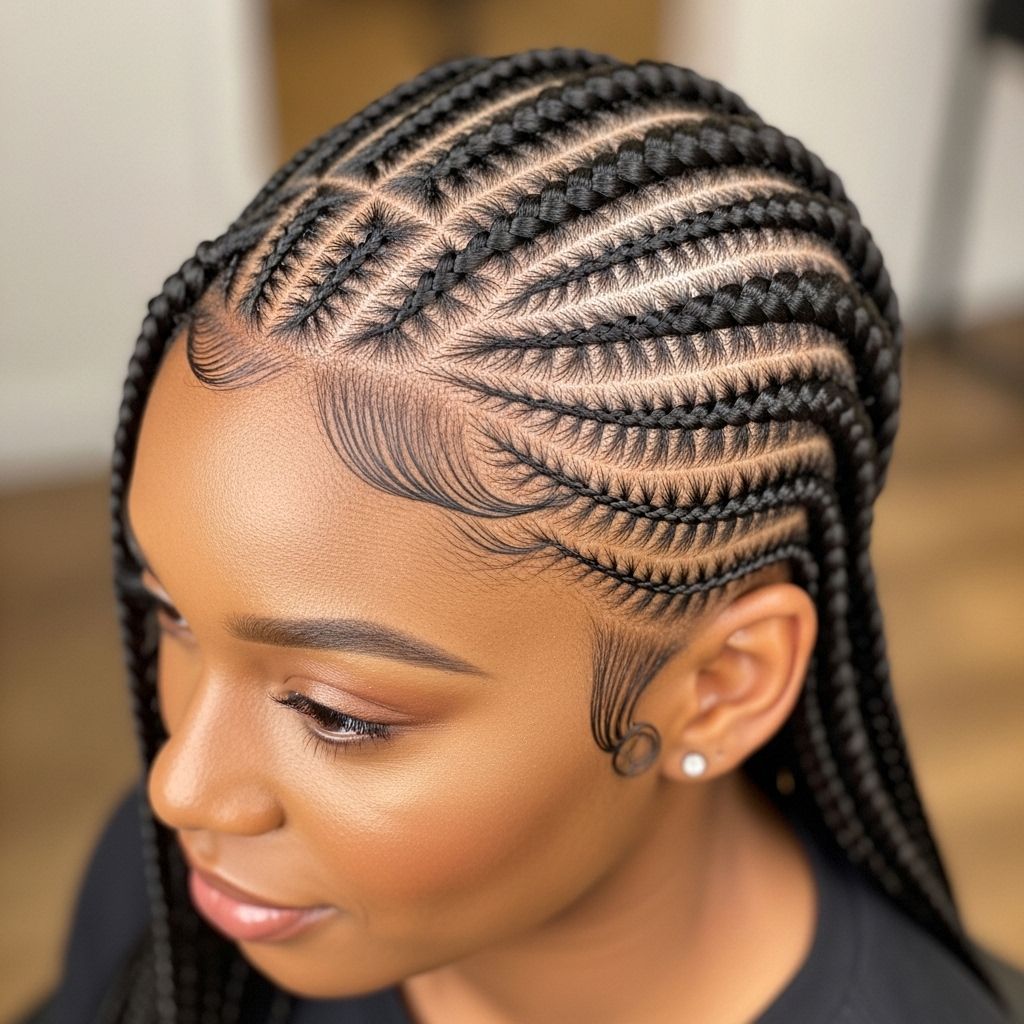 Level up your protective hairstyle game with pro tips and everything to know about stitch-and-go braids this season.