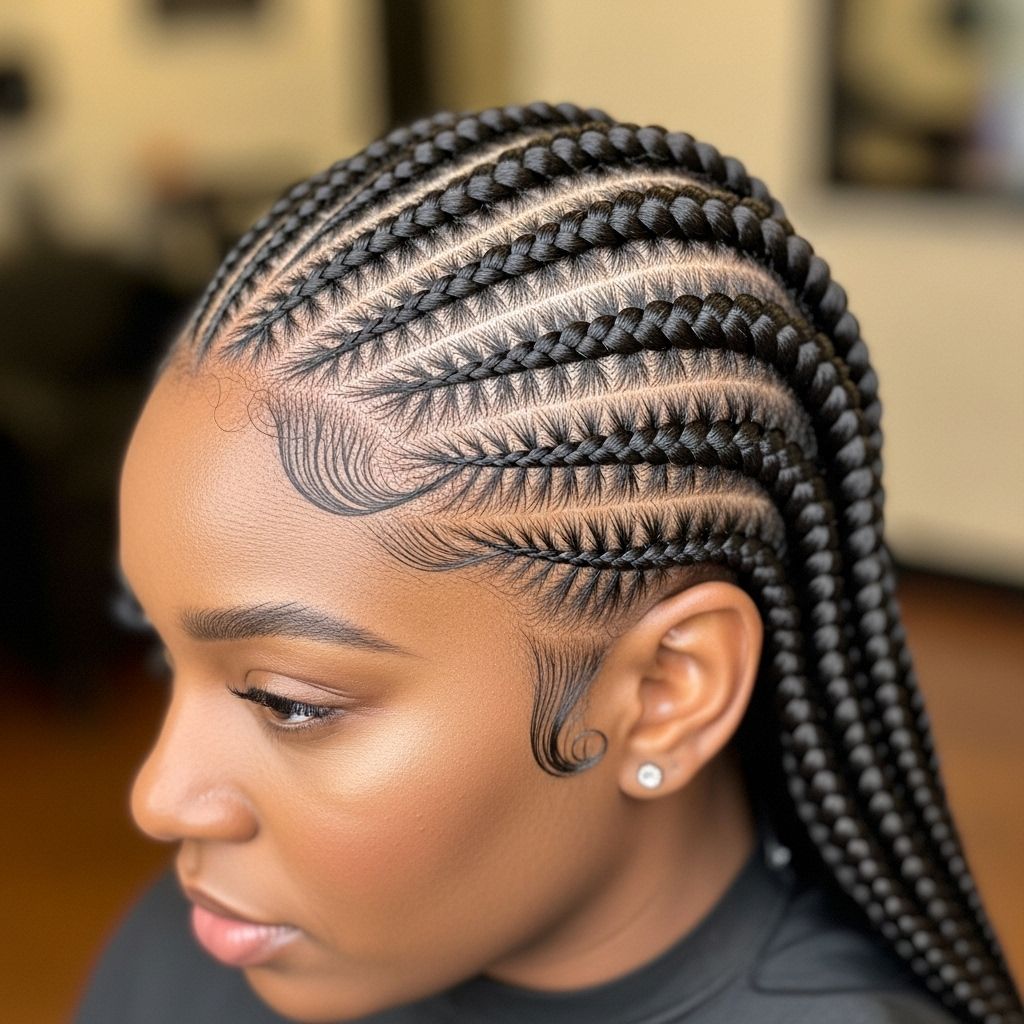 Everything you need to know about stitch and sew-in braids, from styling secrets to essential products and professional tips.