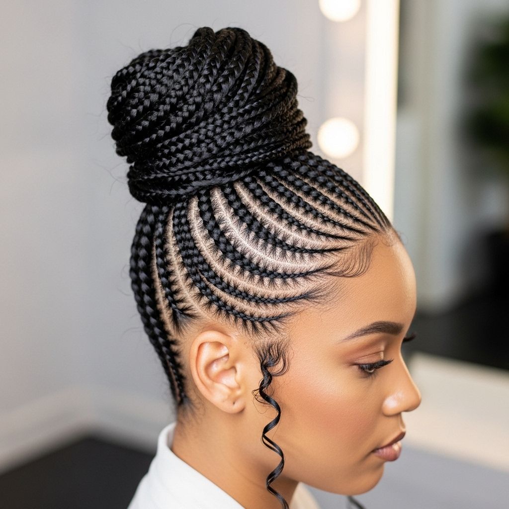Your complete guide to creating, maintaining, and styling the must-have stitch braided bun for any season.