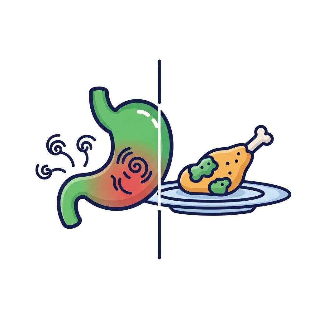 Discover how to distinguish a stomach bug from food poisoning, understand their symptoms, causes, treatments, and prevention strategies.