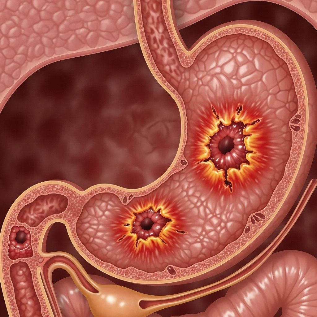 Understand the causes, symptoms, complications, diagnosis, and effective treatments for stomach and duodenal (peptic) ulcers.
