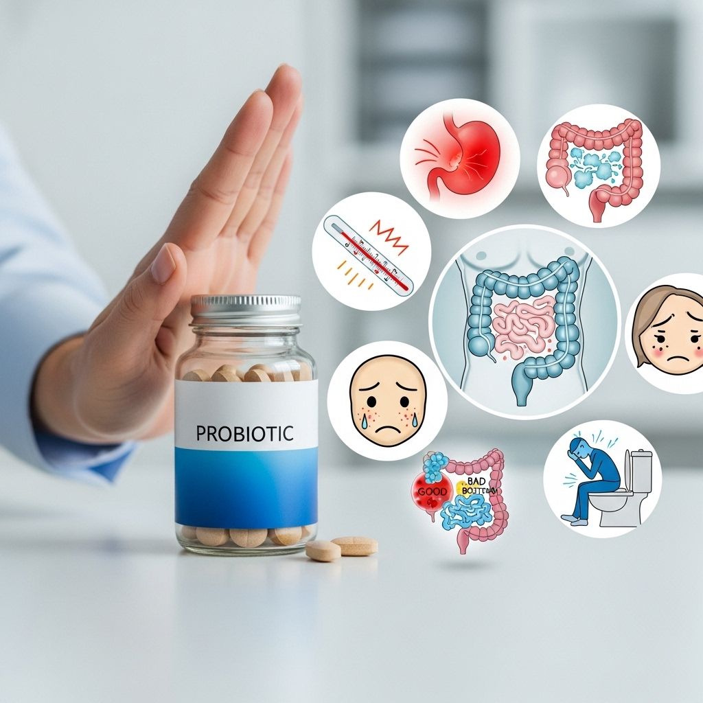 Stop Taking Probiotics? When to See a Doctor: Recognizing Side Effects and Risks Monitoring your body’s reaction to new supplements can prevent serious health issues.