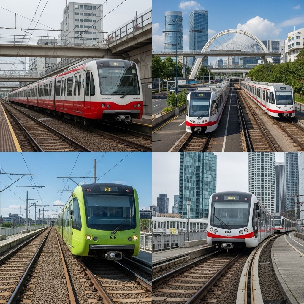 From hanging trains to cable cars and human-powered rides, discover the most unusual transit systems across the globe.