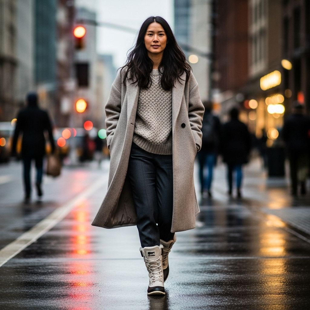 City-tested fashion insiders show you how to elevate your winter wardrobe with the season’s most stylish Sorel boots and make a statement—no matter the forecast.