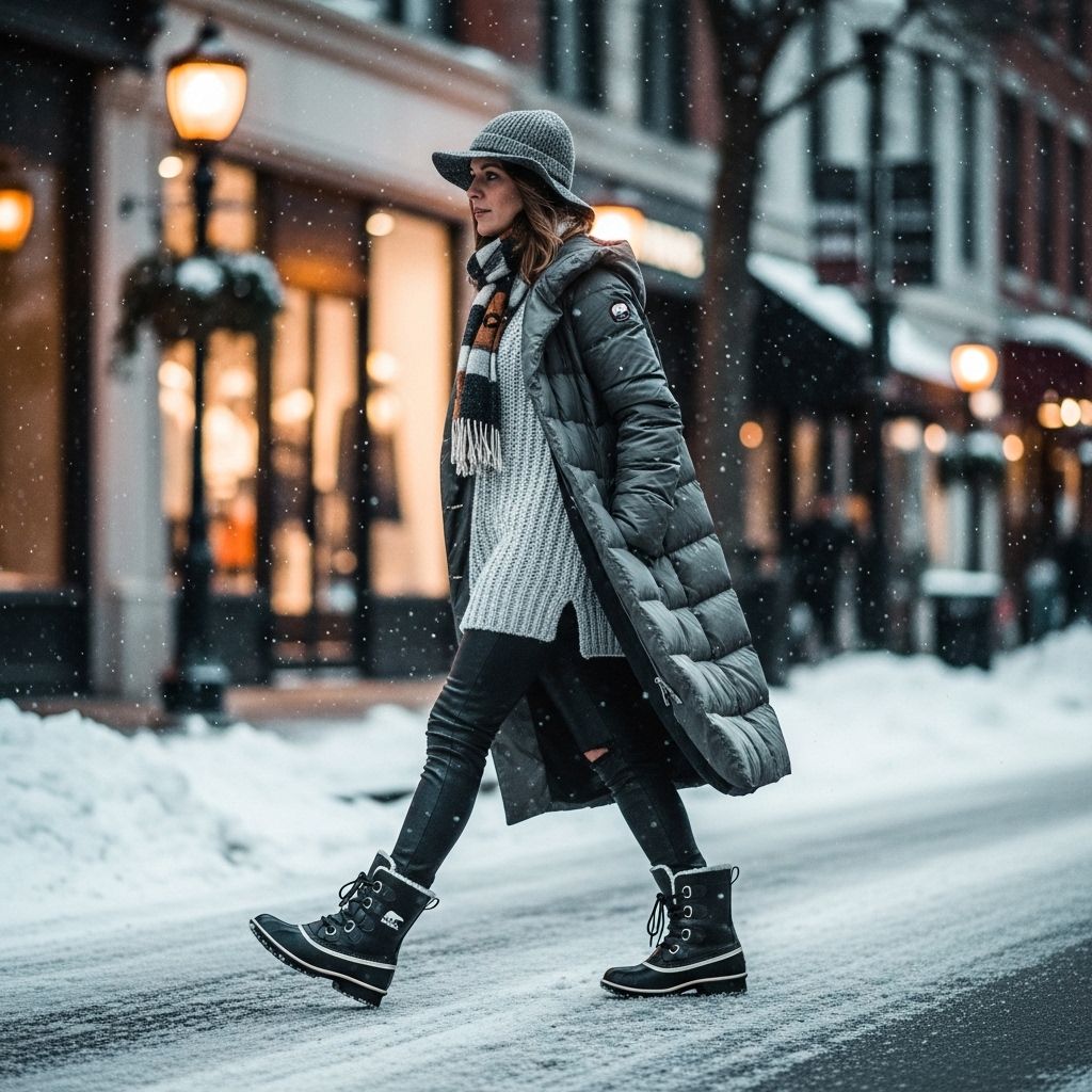 City-tested fashion insiders show you how to elevate your winter wardrobe with the season’s most stylish Sorel boots and make a statement—no matter the forecast.