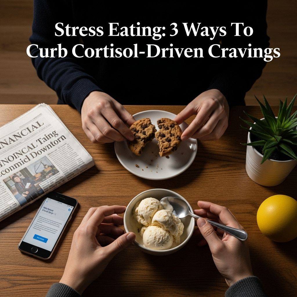 Stress, Cortisol, and the Unmindful Snacking Connection Mindful routines transform unplanned snacking into nourishing, balanced experiences.