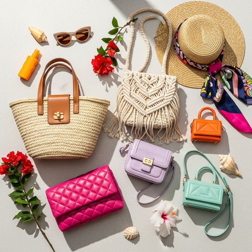 Discover the most coveted summer handbag trends for 2022—from vivid pops of color to dramatic textures and show-stopping shapes.