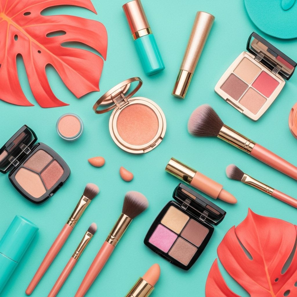 Discover the hottest summer makeup trends from dewy skin to bold colors