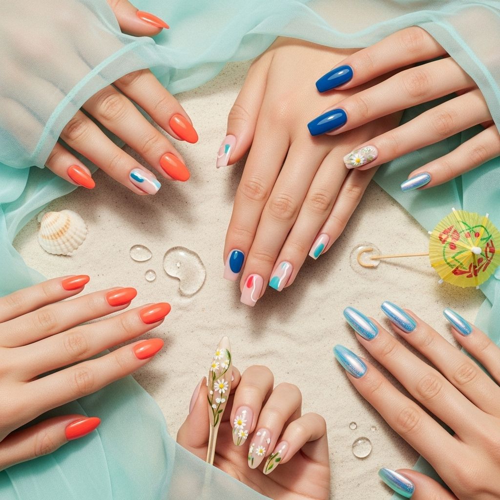 Top Summer 2024 Nail Trends: Chic Colors, Shapes & Art Ideas Discover the season's most stunning nail looks, from bold brights to subtle nudes, as top artists reveal must-try styles for summer 2024.