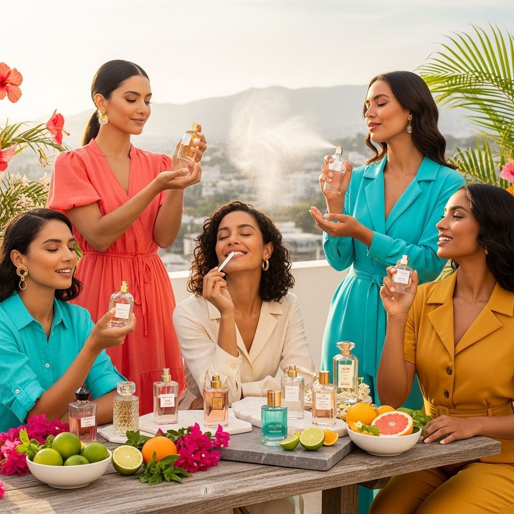 Discover scents that embody Latinx energy—sunny, flirtatious, and unforgettable—for every mood and moment this summer.