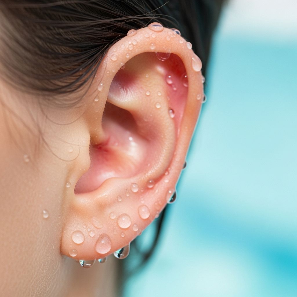 Swimmer’s Ear (Otitis Externa): Comprehensive Identification & Advanced Treatment Options for Lasting Ear Health Practical steps to dry out waterlogged ears and ease persistent canal irritation.