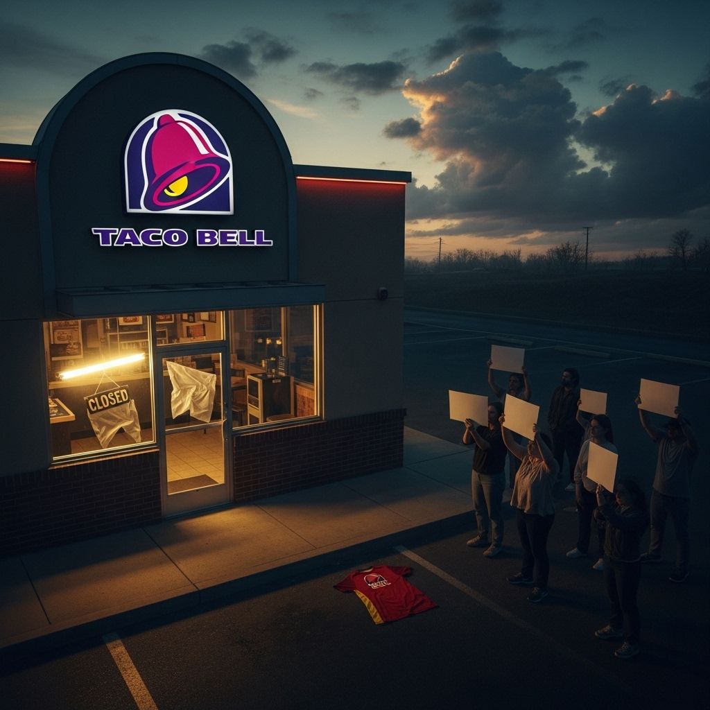 RIP Taco Bell? Social Media Rallies for Workers Over Walkout and Boycotts A Taco Bell employee walkout sparks viral homemade recipes, boycotts, and a nationwide call for respect in the fast-food industry.