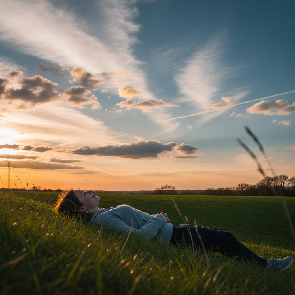 Rediscover the benefits of slowing down and observing clouds—an accessible, mindful activity promoting creativity and well-being.