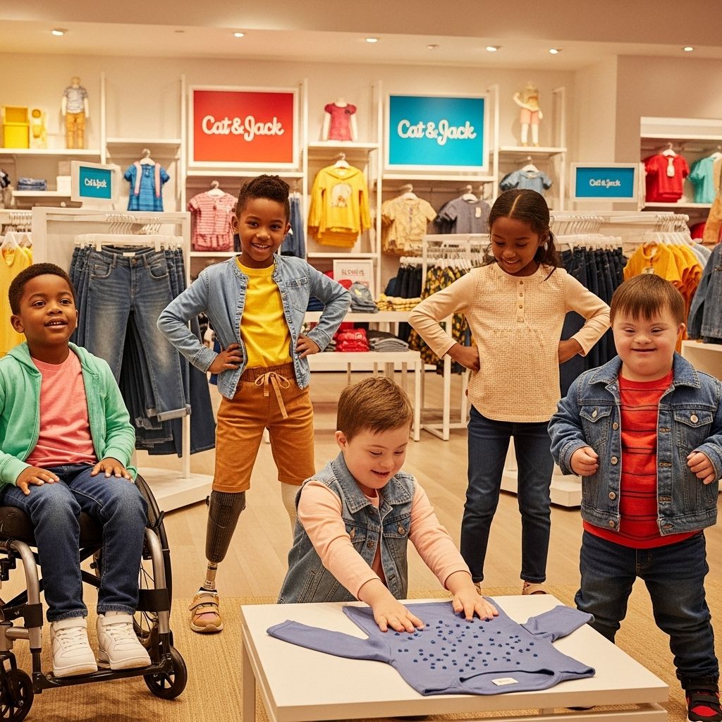Target’s Cat & Jack line is breaking barriers by offering stylish, affordable adaptive clothing that celebrates every child’s uniqueness.