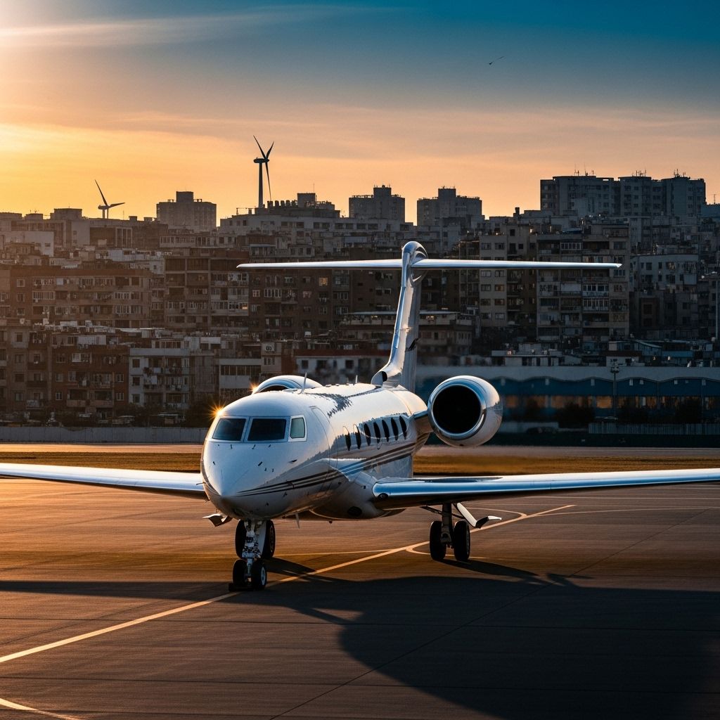 As climate concerns and economic divides deepen, proposals to tax private jets gain traction across the globe.