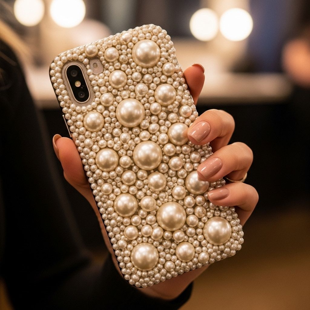 Discover Taylor Swift's famous pearl phone case, affordable alternatives, and why every Swiftie needs one for style and Eras Tour memories.