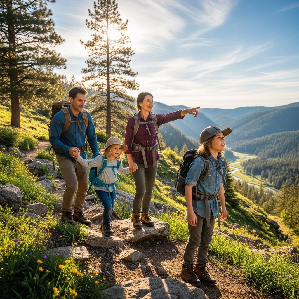 Easy strategies and creative tips for nurturing children’s love of hiking and outdoor adventure.
