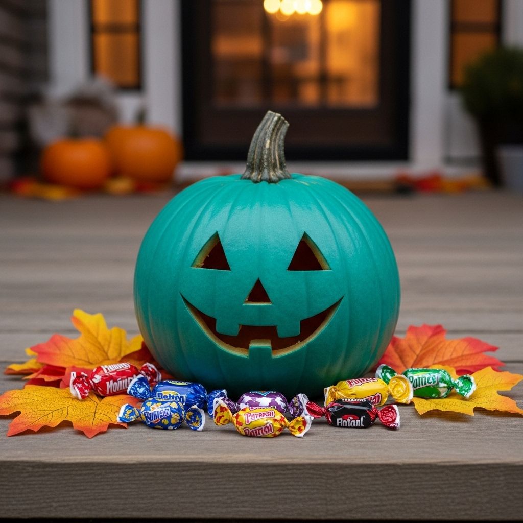 Creative non-food treats turn doorsteps into welcoming spots for every trick-or-treater.