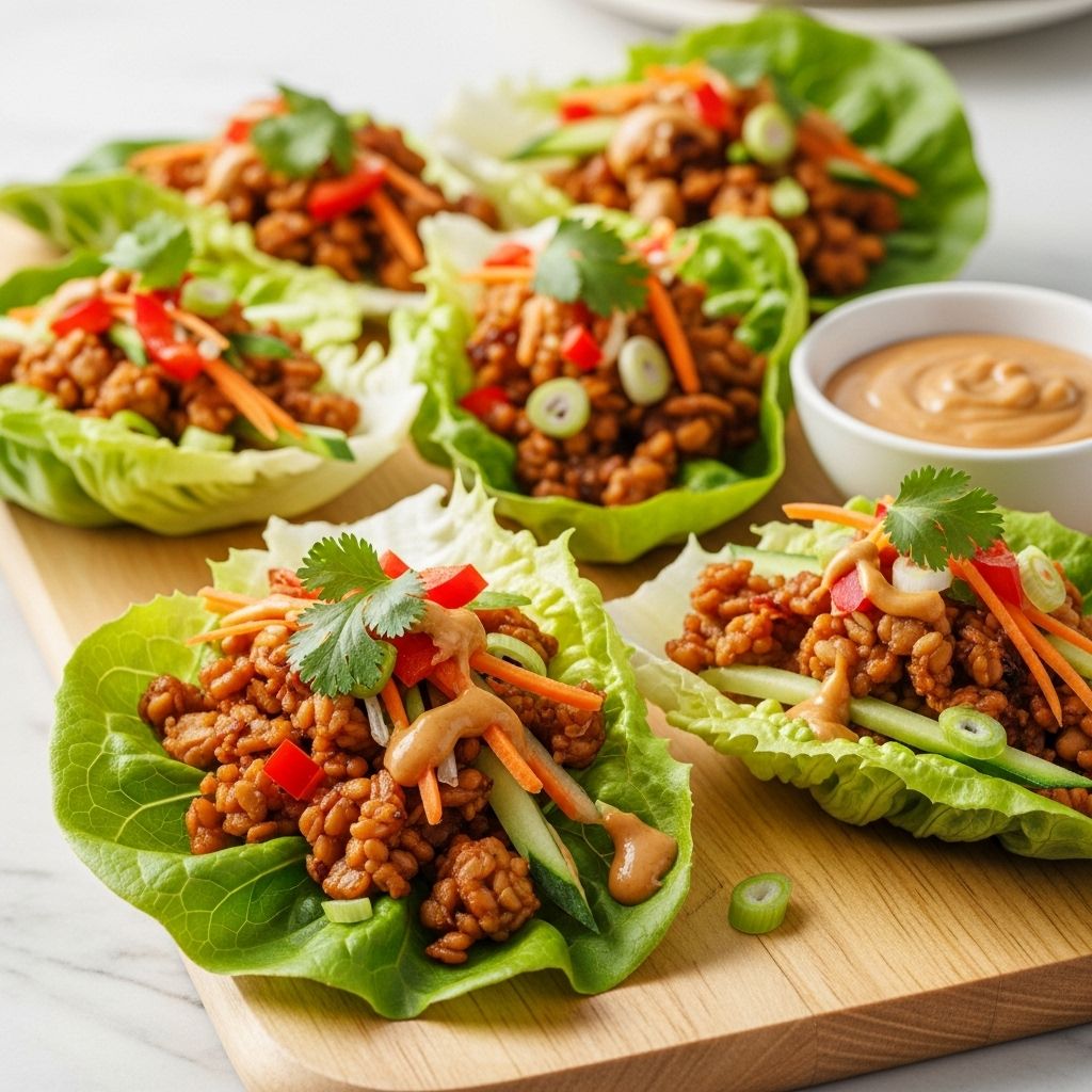 Discover the delicious world of tempeh lettuce wraps—a healthy, quick, and customizable vegan dish packed with protein and vibrant flavors.