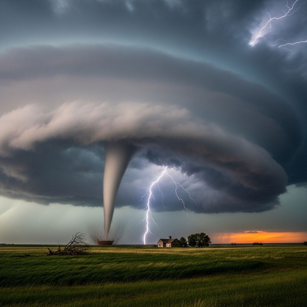 Discover the astonishing variety of tornadoes and whirlwinds, from rope and cone tornadoes to dust devils and fire whirls.