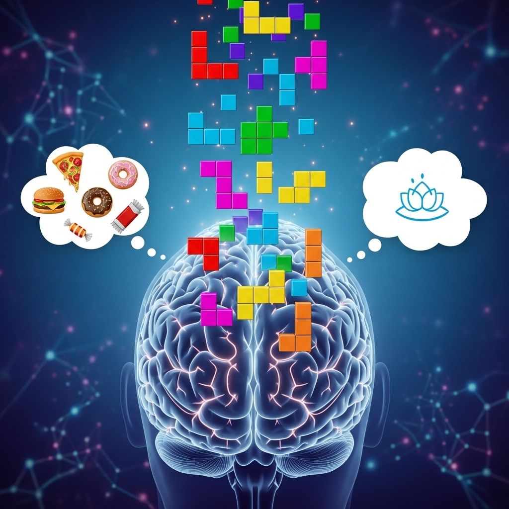 Discover how a classic video game can disrupt food, drink, or substance cravings in just three minutes, according to new research.