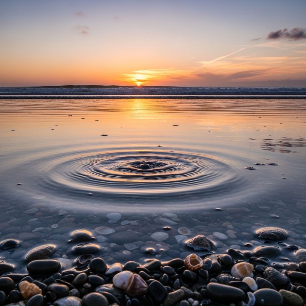 Let the ebb and flow of nature anchor your awareness and restore inner calm.