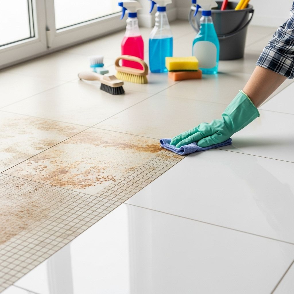 The Ultimate Tile Stain Removal Guide: Effective Cleaning for Every Surface Personalized stain-fighting methods keep your floors and walls gleaming and protected.